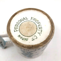 Mid-Century Japanese Count Down Blast Off Child's Mug