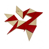 The Mysterious Cross, Best Antique Wooden Parquetry Puzzle