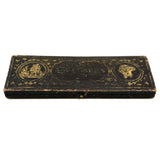 Scarce c. 1860s E. Eberhard Faber Polygrade Drawing Pencils in Original Case with Snap Closure