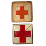 The Mysterious Cross, Best Antique Wooden Parquetry Puzzle
