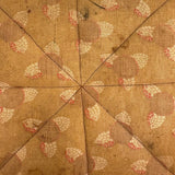 Satisfying Old Handmade Potholder with Great Fabrics and Corner Hook