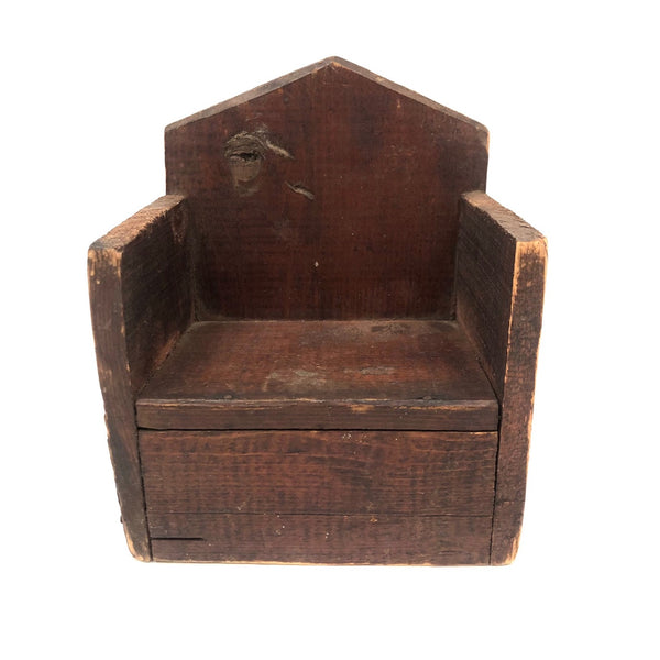 Antique, Very Useful, Very Primitive Doll Chair