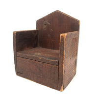 Antique, Very Useful, Very Primitive Doll Chair