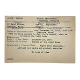 Running for a Wrench, Gets a Wrenched Knee, 1955 Railroad Signal Dept. Typed Injury Report