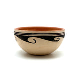 Evelyn Poolheco Mid-Century Hand-painted Hopi Pueblo Bowl