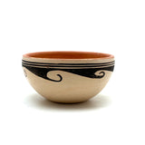 Evelyn Poolheco Mid-Century Hand-painted Hopi Pueblo Bowl