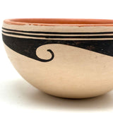 Evelyn Poolheco Mid-Century Hand-painted Hopi Pueblo Bowl