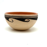 Evelyn Poolheco Mid-Century Hand-painted Hopi Pueblo Bowl