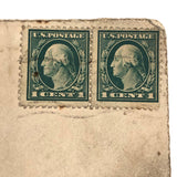 From The Queen Breeder, 1921 Postmarked Cover, Bellevue Ohio