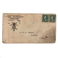 From The Queen Breeder, 1921 Postmarked Cover, Bellevue Ohio