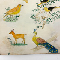 Caleb Cope's Most Wonderful Earlyish 19th Century Notebook with Many Watercolors and Schoolwork