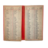 Scarce and Beautiful Standard Coosa Thatcher Co Dyed Cotton Thread Color Card