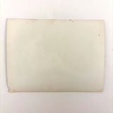 Nude Staring Back,  Loaded Antique Photograph of Model on Table with Wrinkled Fabric and Painted Backdrop