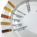 Rare and Mint, Bing & Grondahl, Denmark, Signed Porcelain Glaze Sample Plate. 1950s