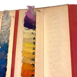 Scarce and Beautiful Standard Coosa Thatcher Co Dyed Cotton Thread Color Card