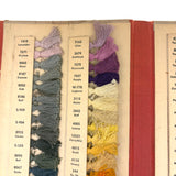 Scarce and Beautiful Standard Coosa Thatcher Co Dyed Cotton Thread Color Card