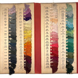 Scarce and Beautiful Standard Coosa Thatcher Co Dyed Cotton Thread Color Card