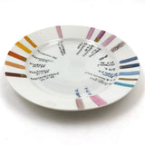 Rare and Mint, Bing & Grondahl, Denmark, Signed Porcelain Glaze Sample Plate. 1950s