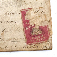 Caleb Cope's Most Wonderful Earlyish 19th Century Notebook with Many Watercolors and Schoolwork