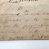 Caleb Cope's Most Wonderful Earlyish 19th Century Notebook with Many Watercolors and Schoolwork