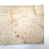 Caleb Cope's Most Wonderful Earlyish 19th Century Notebook with Many Watercolors and Schoolwork