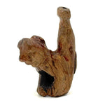 Diminutive, Very Folky Carved Pipe with Face, Found in Maine