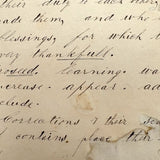 Caleb Cope's Most Wonderful Earlyish 19th Century Notebook with Many Watercolors and Schoolwork