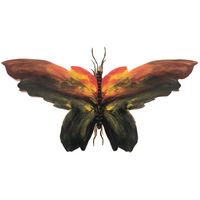 Painted Cutout Butterly with Fine Antennae!