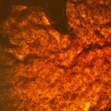 Antique Thai Gouache and Gold Leaf Painting of Mythical Ghilen