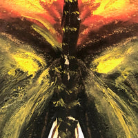 Painted Cutout Butterly with Fine Antennae!