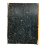 Beautiful 19th C. Primitive Red, Green, Black Painted Checkerboard