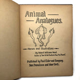 Animal Analogues by Robert Williams Wood, 1908 First Edition