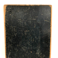 Beautiful 19th C. Primitive Red, Green, Black Painted Checkerboard