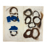 Annotated Collected Hair Locks Stitched to Paper with Handwritten Names and Notes #1, 1866