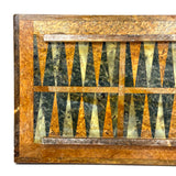 c. Mid 20th Century Italian Pietra Dura Marble Backgammon Board