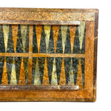 c. Mid 20th Century Italian Pietra Dura Marble Backgammon Board