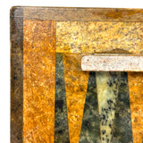 c. Mid 20th Century Italian Pietra Dura Marble Backgammon Board