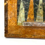 c. Mid 20th Century Italian Pietra Dura Marble Backgammon Board