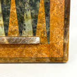 c. Mid 20th Century Italian Pietra Dura Marble Backgammon Board