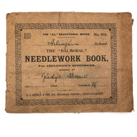 Kitty Merrett's Gorgeous Early 20th C. Schoolgirl Sewing Practice Book