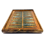 c. Mid 20th Century Italian Pietra Dura Marble Backgammon Board