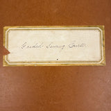 Ray Hayden's 1903 "Graded Sewing Course" Sewing Samples Notebook