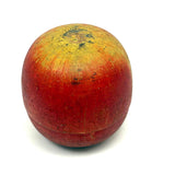 SOLD Beautiful Condition Old Turned Wooden Red Apple Box