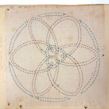 Ray Hayden's 1903 "Graded Sewing Course" Sewing Samples Notebook