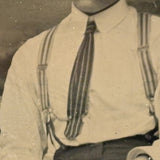 Karl Apin (Blind) and Robert Leclais, Latvian Immigrants in Cleveland, Ohio, 1904 Tintype