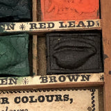 c. 1830s, Very Rare Osborne's Superfine American Watercolors Travel Set