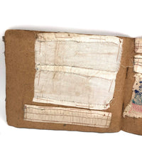 Kitty Merrett's Gorgeous Early 20th C. Schoolgirl Sewing Practice Book
