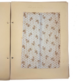 Ray Hayden's 1903 "Graded Sewing Course" Sewing Samples Notebook