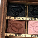 c. 1830s, Very Rare Osborne's Superfine American Watercolors Travel Set