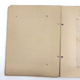 Ray Hayden's 1903 "Graded Sewing Course" Sewing Samples Notebook
